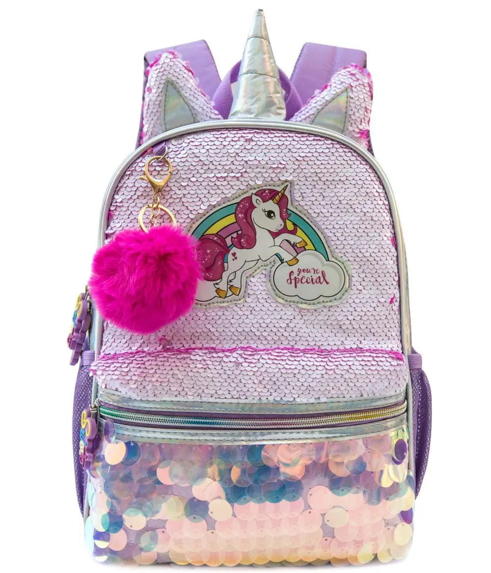 Sac à Dos Paillettes Fille Maternelle | ÉcoleGlam™