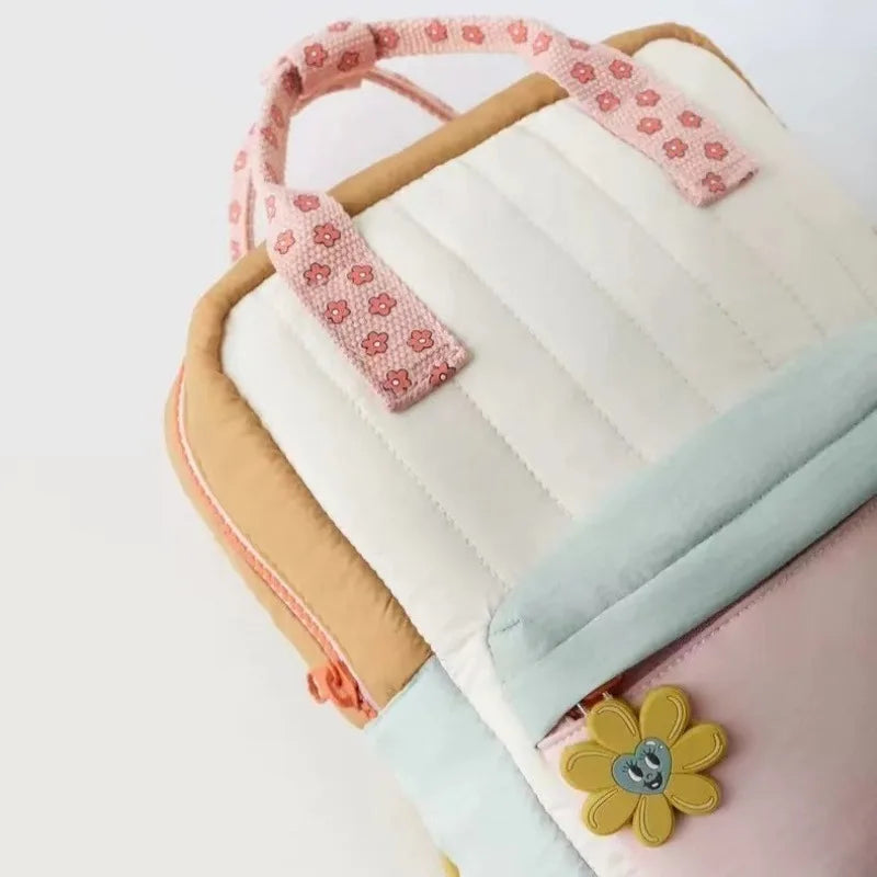 Sac à Dos Fleuri Fille Enfant & Étudiante | FloraKid™