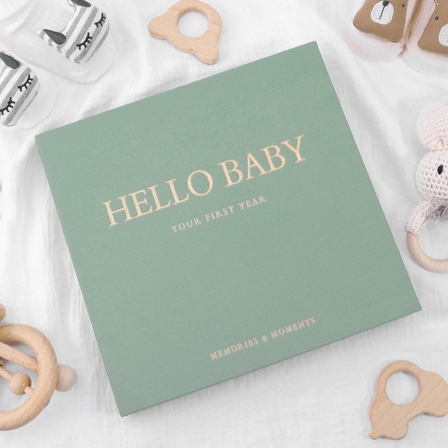 livre-bebe-souvenir-vert