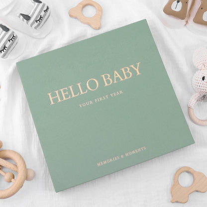 livre-bebe-souvenir-vert