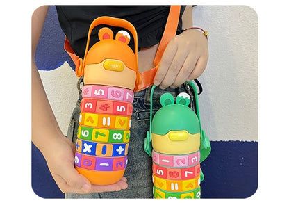 Gourde Isotherme Enfant 430ml Puzzle Chiffres | PuzzleKid™