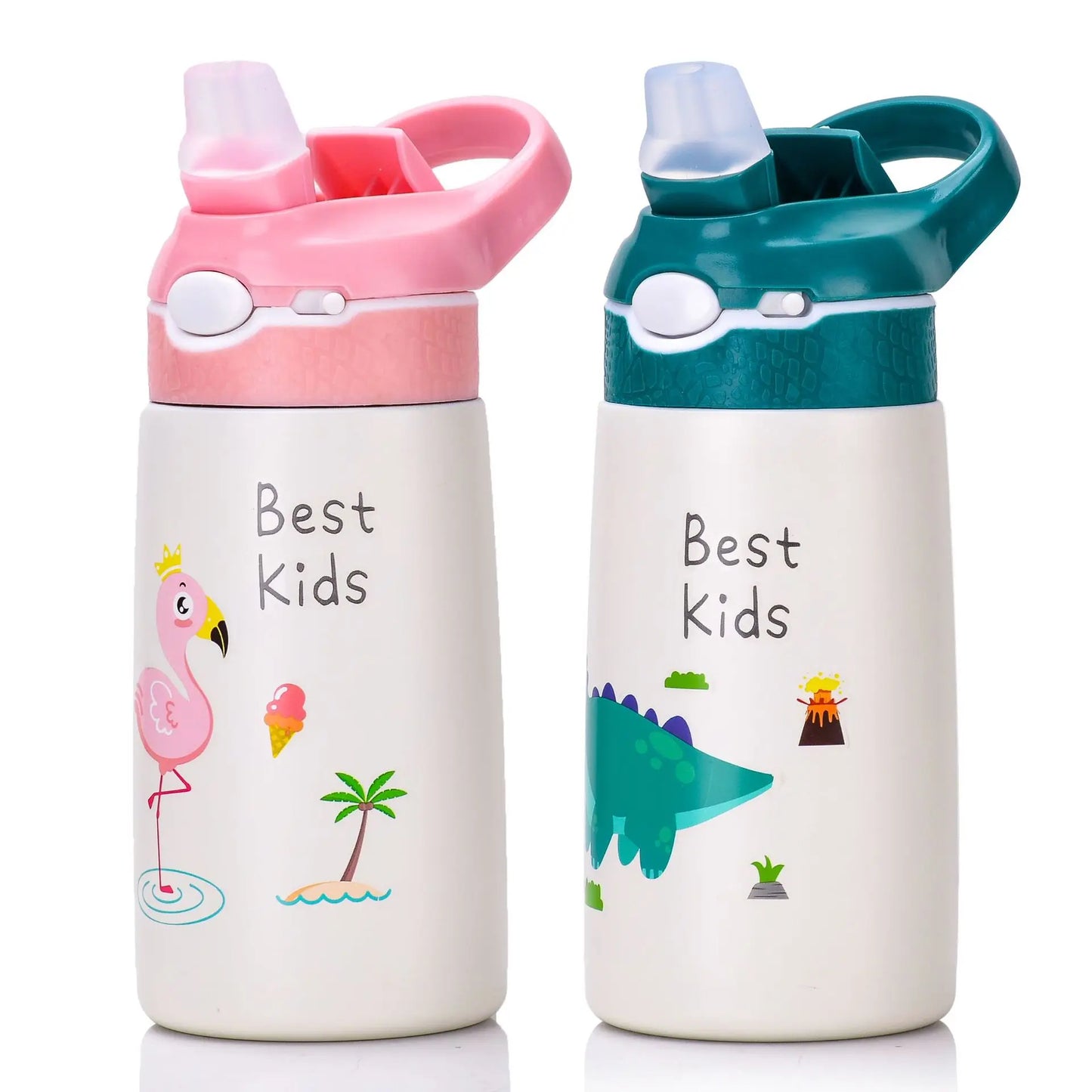 Gourde Isotherme Enfant 400ml Bec Canard | AquaKid™
