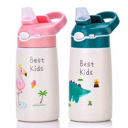Gourde Isotherme Enfant 400ml Bec Canard | AquaKid™