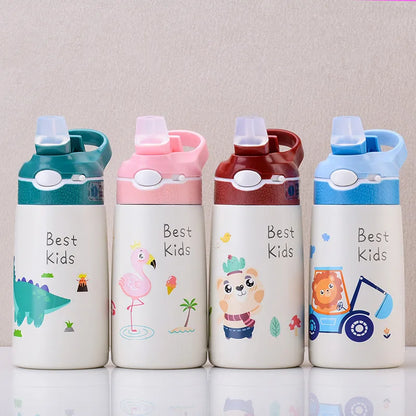 Gourde Isotherme Enfant 400ml Bec Canard | AquaKid™