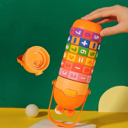 Gourde Isotherme Enfant 430ml Puzzle Chiffres | PuzzleKid™