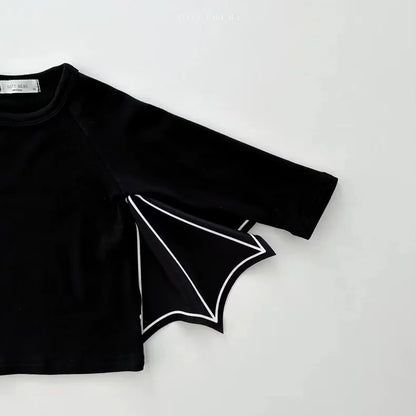 Costume Halloween Bébé 3 Pièces – Haut Chauve-Souris, Pantalon & Chapeau | Garçon & Fille 1-3 ans