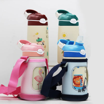 Gourde Isotherme Enfant 400ml Bec Canard | AquaKid™