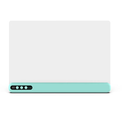 Tableau de dessin LED enfant rechargeable – Acrylique lumineux, minuterie & support intégré