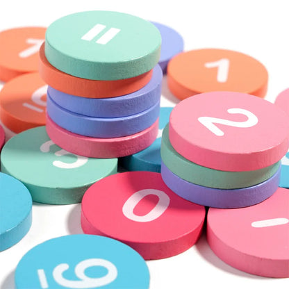 Jeu de calcul en bois Montessori dès 3 ans