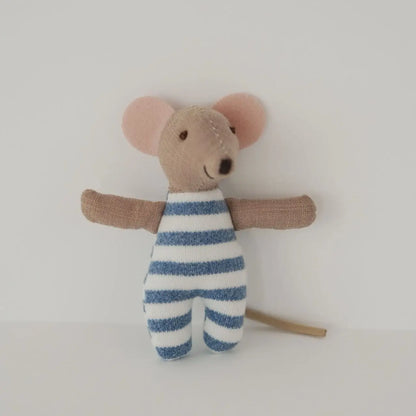 Mini souris en tissu – Petit personnage de 9 cm