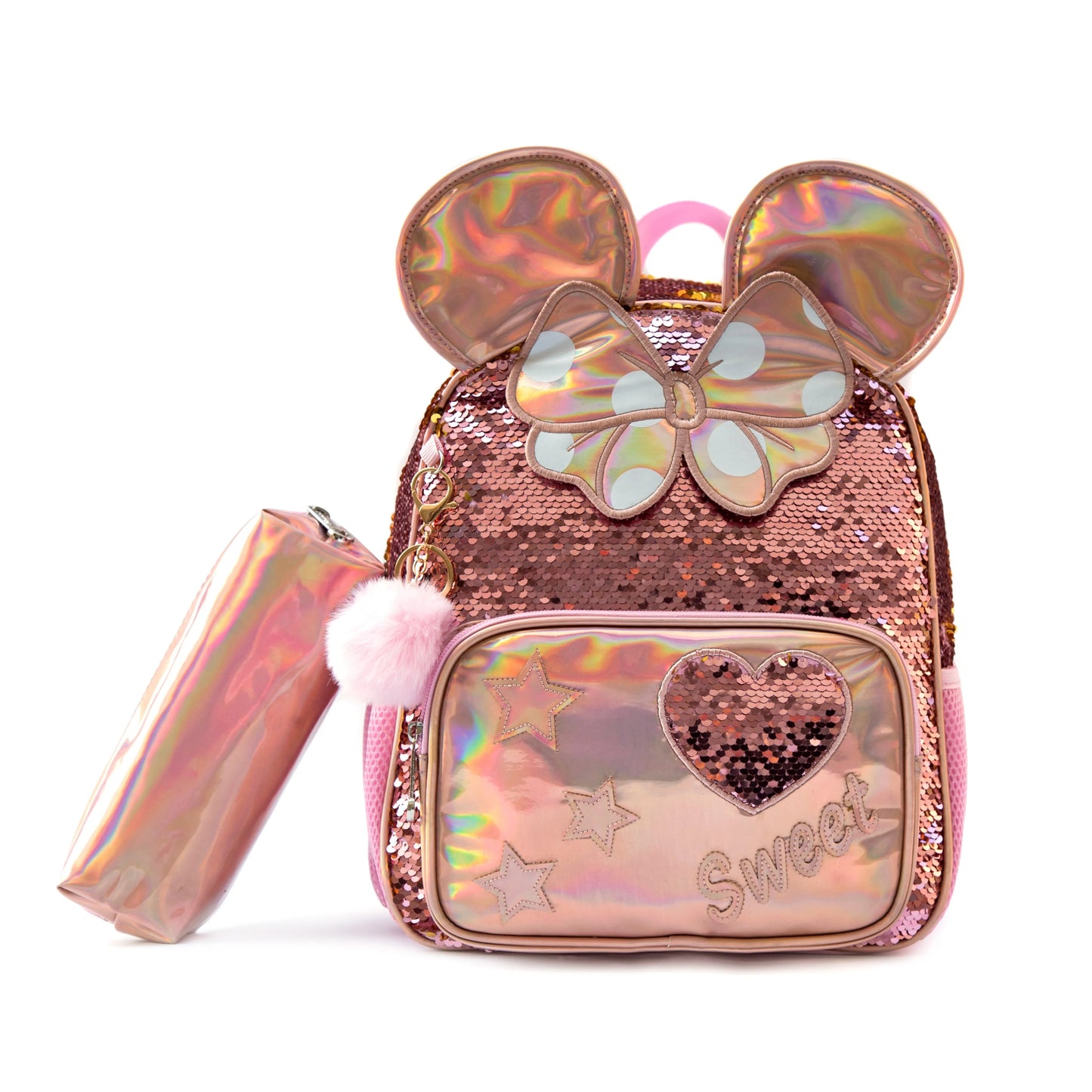 Sac à Dos Paillettes Fille Maternelle | ÉcoleGlam™