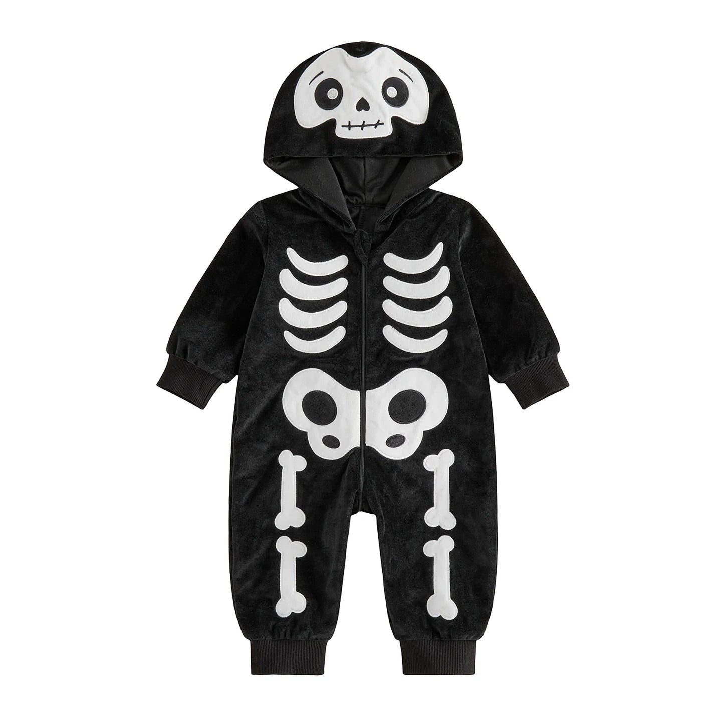 Combinaison Halloween Bébé Squelette Garçon | 0-18 Mois