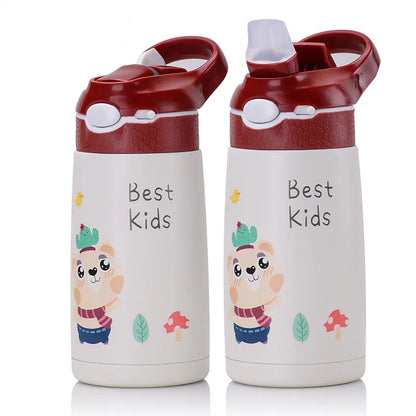 Gourde Isotherme Enfant 400ml Bec Canard | AquaKid™
