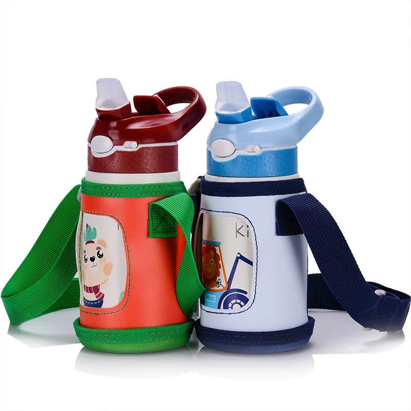 Gourde Isotherme Enfant 400ml Bec Canard | AquaKid™