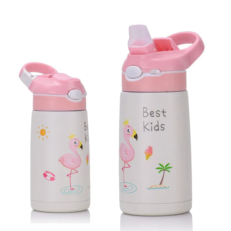 Gourde Isotherme Enfant 400ml Bec Canard | AquaKid™