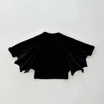 Costume Halloween Bébé 3 Pièces – Haut Chauve-Souris, Pantalon & Chapeau | Garçon & Fille 1-3 ans