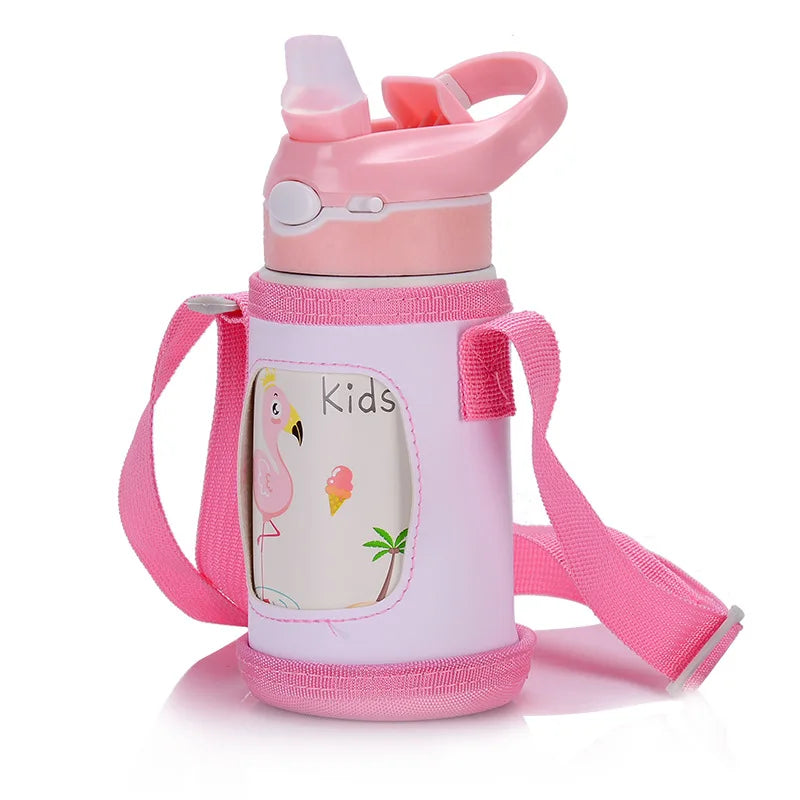 Gourde Isotherme Enfant 400ml Bec Canard | AquaKid™