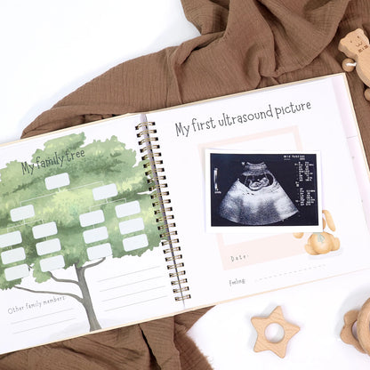 Album Bébé Mémoire – Journal de Naissance & Milestones 0-5 Ans