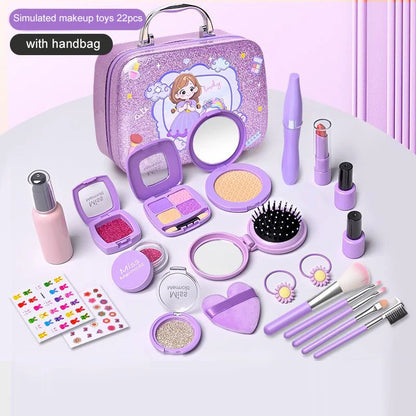 Kit de maquillage enfant factice – Jeu d’imitation dès 3 ans