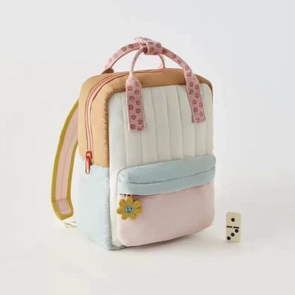Sac à Dos Fleuri Fille Enfant & Étudiante | FloraKid™