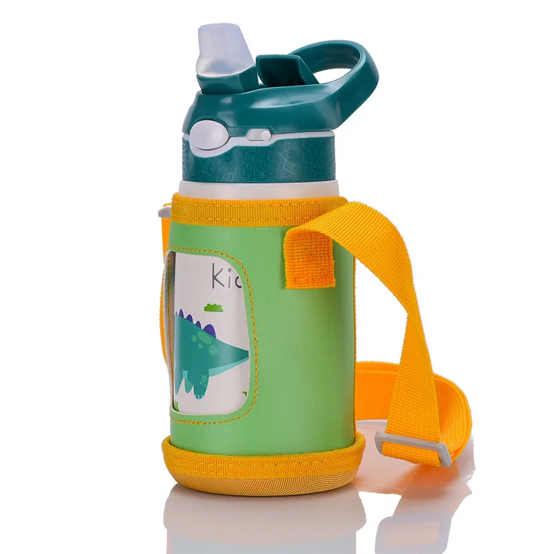 Gourde Isotherme Enfant 400ml Bec Canard | AquaKid™