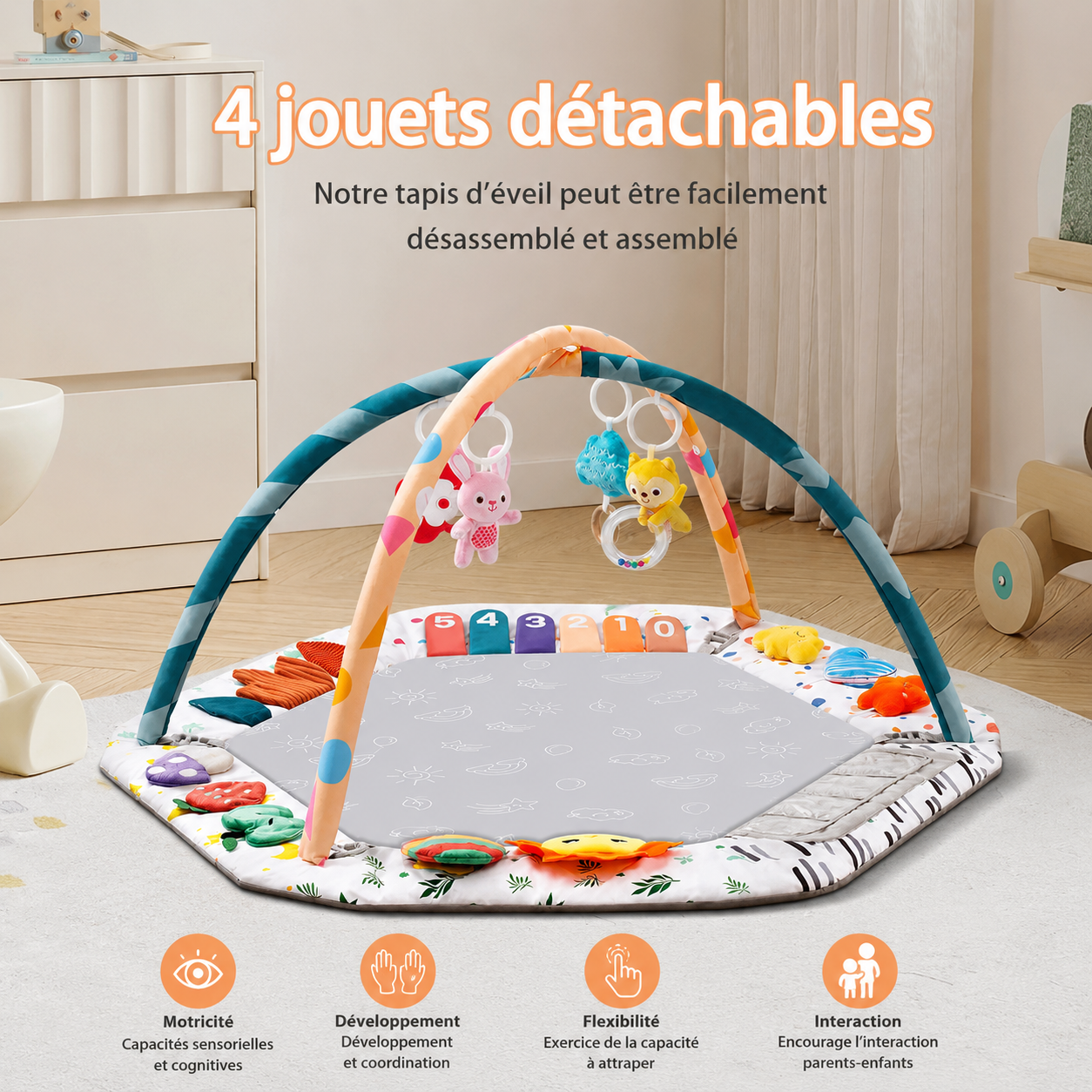 tapis-d'eveil-bébé-4-jouets-détachables